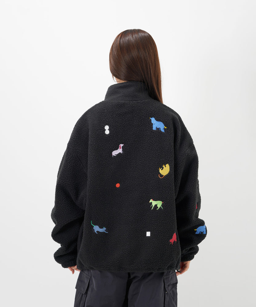 "CAT"＆"DOG" Kana Akiyama ボアジャケット