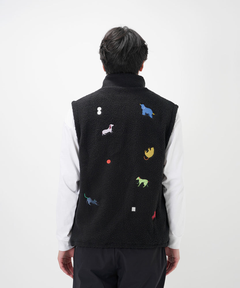 "CAT"＆"DOG" Kana Akiyama ボアベスト