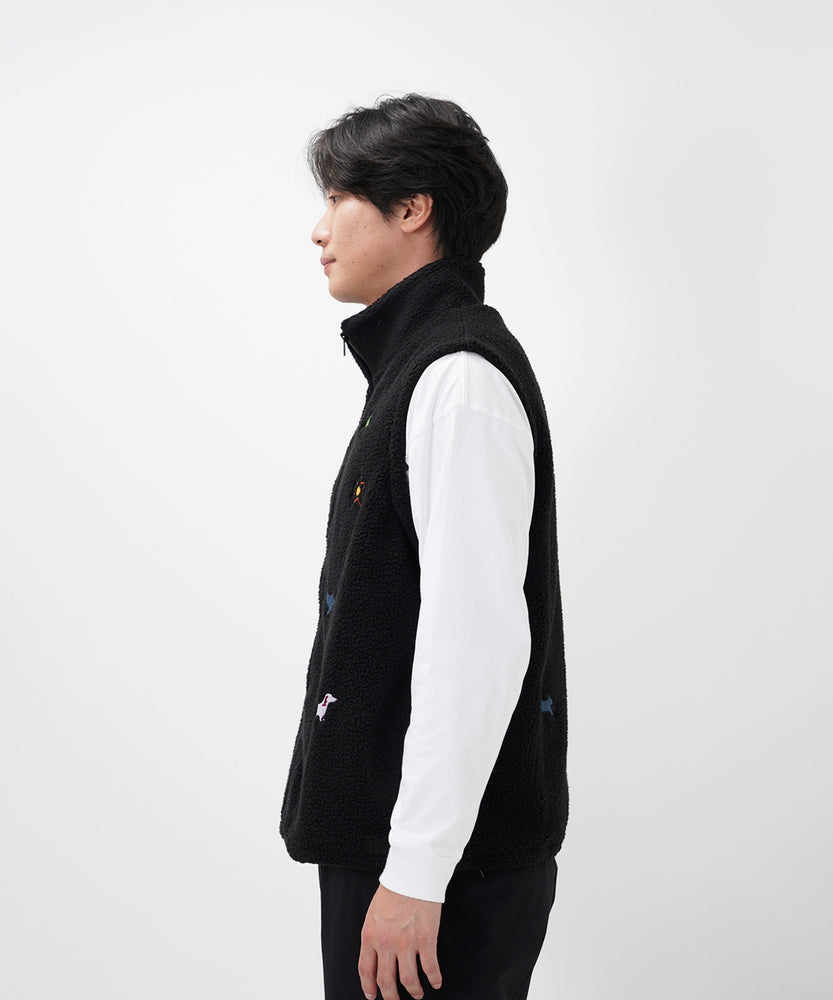 "CAT"＆"DOG" Kana Akiyama ボアベスト