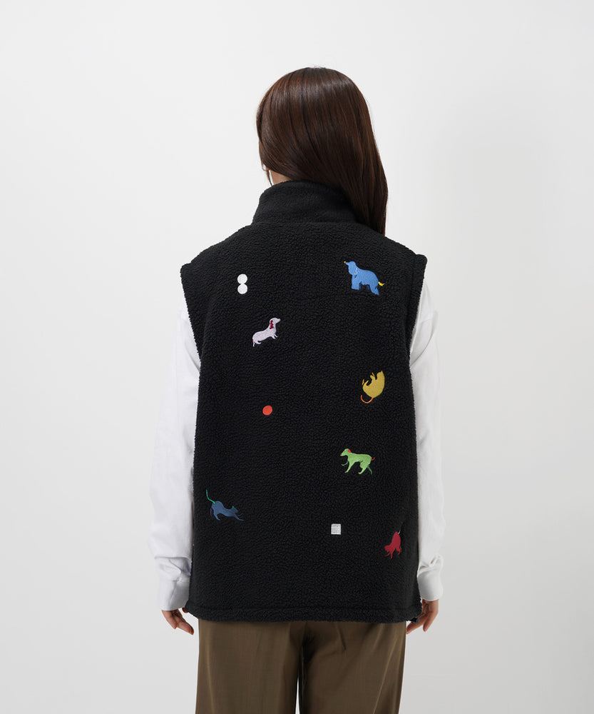 "CAT"＆"DOG" Kana Akiyama ボアベスト