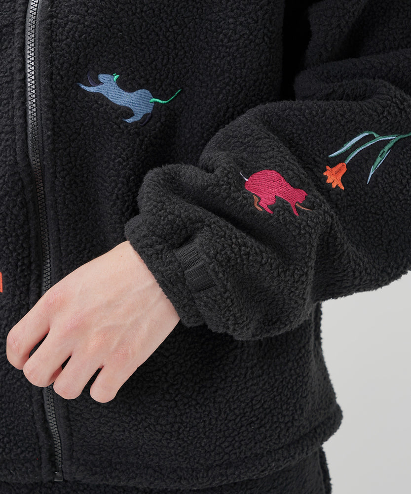 "CAT"＆"DOG" Kana Akiyama ボアジャケット