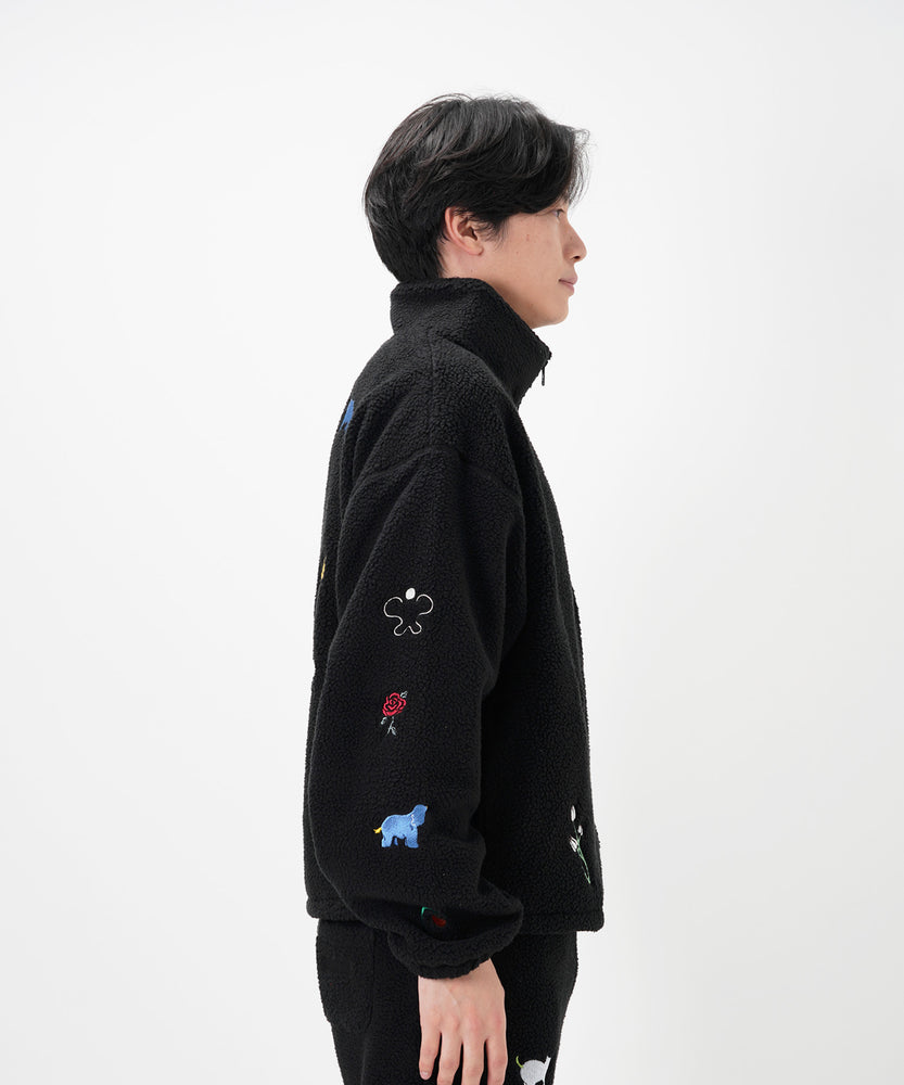 "CAT"＆"DOG" Kana Akiyama ボアジャケット