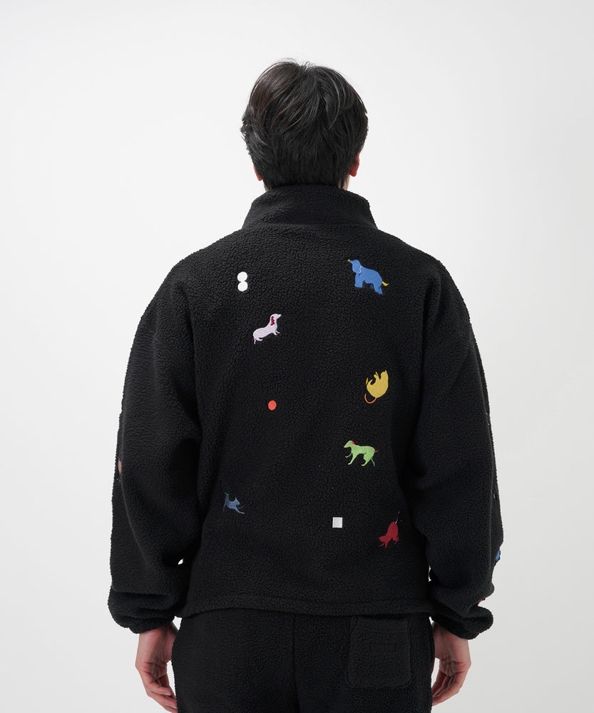 "CAT"＆"DOG" Kana Akiyama ボアジャケット