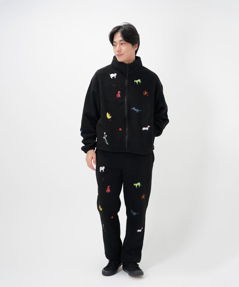 "CAT"＆"DOG" Kana Akiyama ボアジャケット