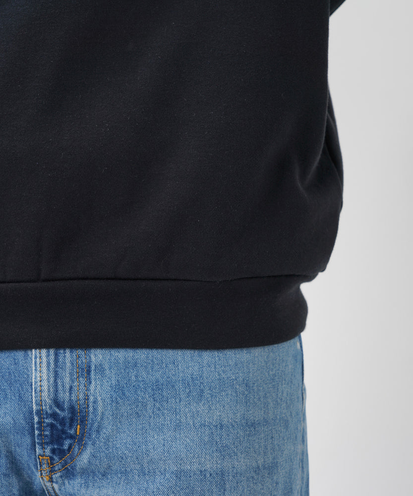 "CAT"＆"DOG" Hirochika Machida 裏起毛ラグランクルースウェット