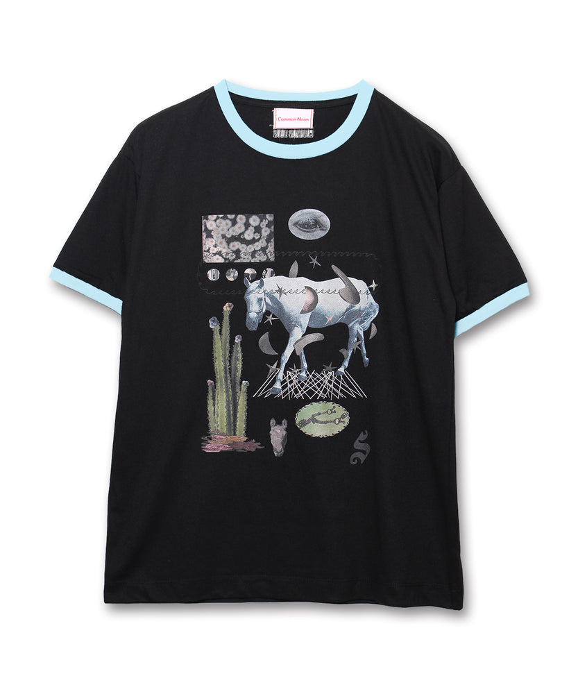 "HORSE" Yumi Matsushita 半袖T