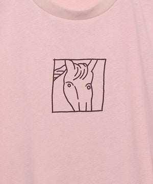 "HORSE" norahi 天竺ロンT