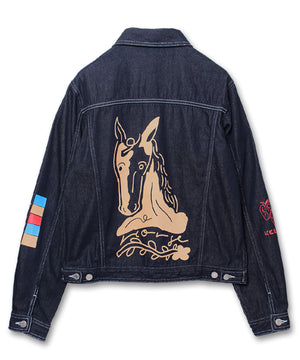 "HORSE" norahi デニムジャケット