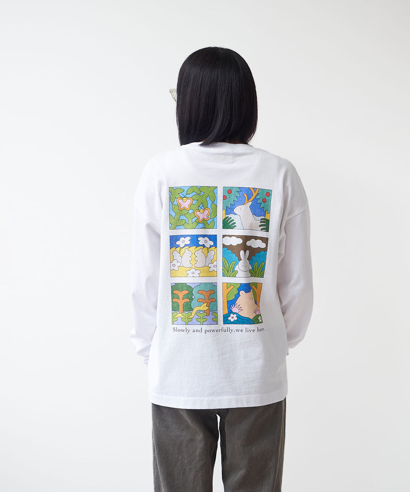 〈復刻〉"NATURE" hakowasa 天竺ロンT