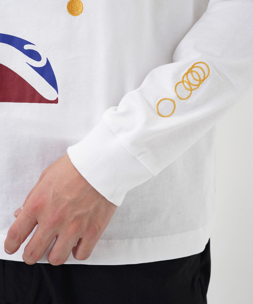 "CAT"＆"DOG" Hiroki Nishiyama 天竺ロンT