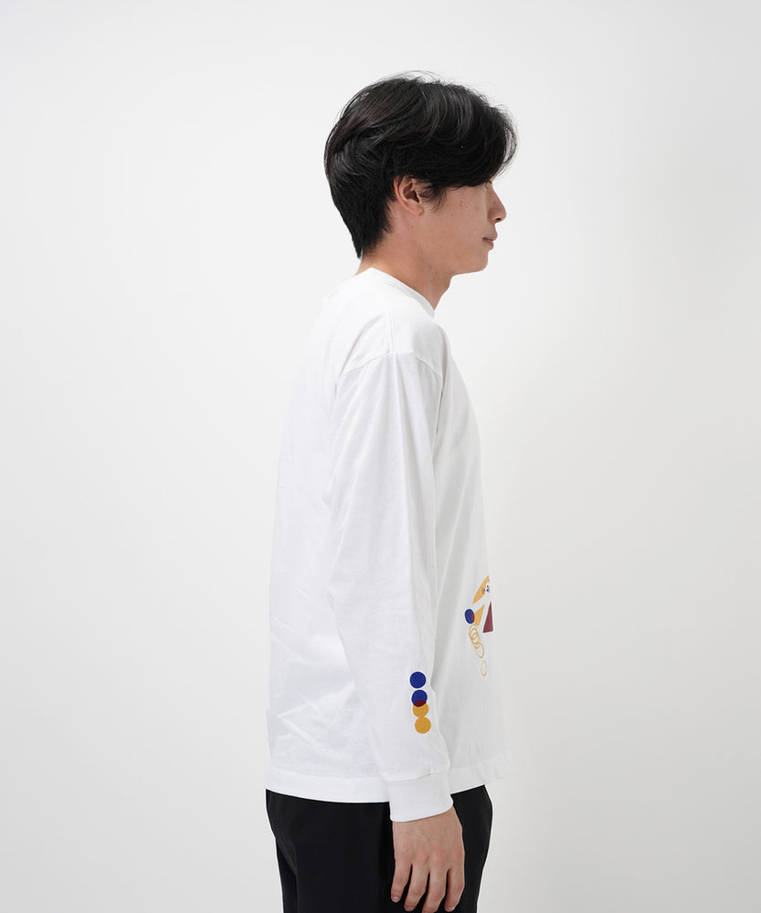 "CAT"＆"DOG" Hiroki Nishiyama 天竺ロンT