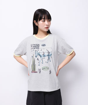 "HORSE" Yumi Matsushita 半袖T