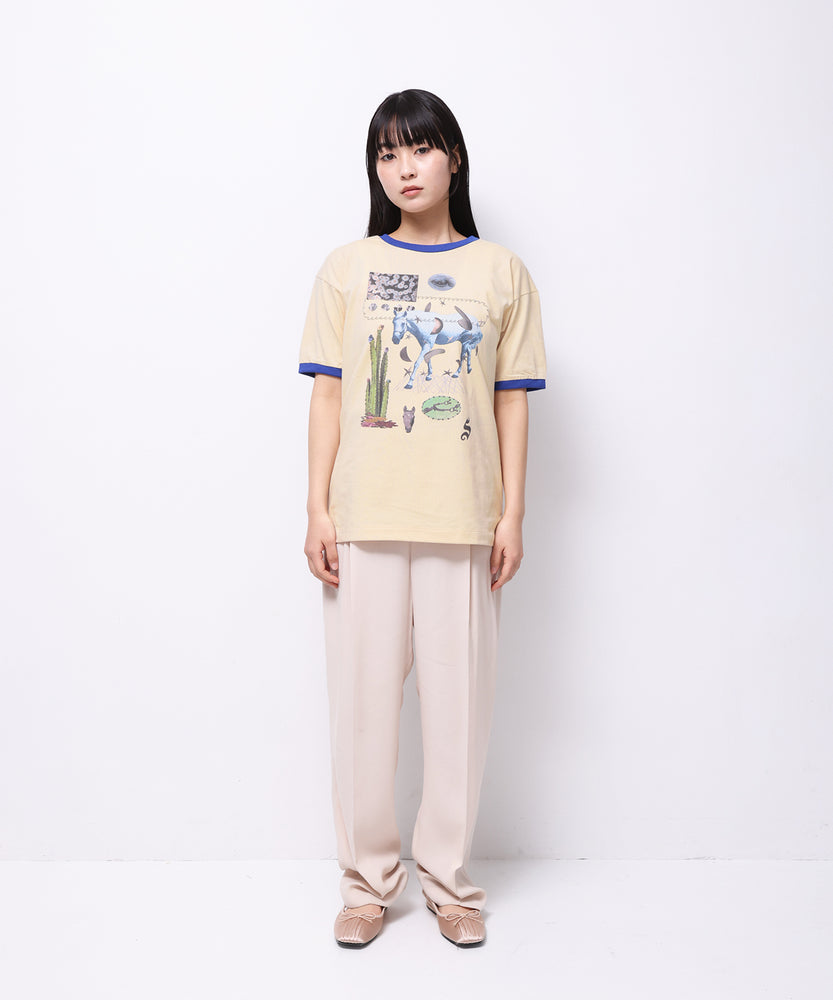 "HORSE" Yumi Matsushita 半袖T