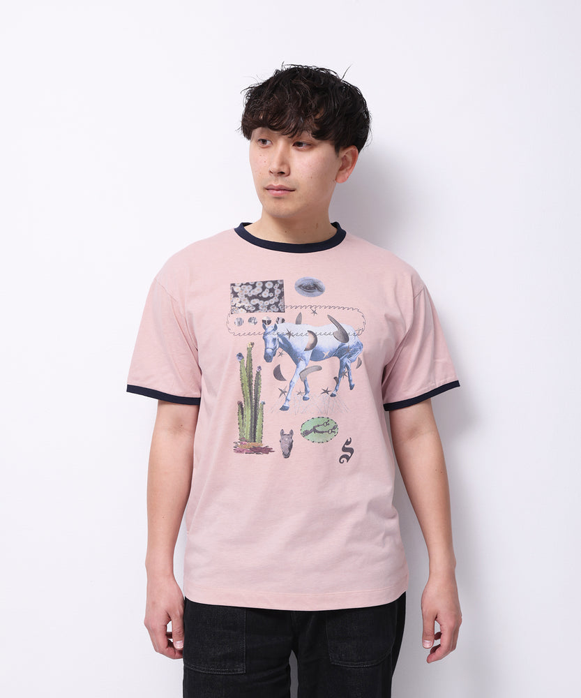 "HORSE" Yumi Matsushita 半袖T