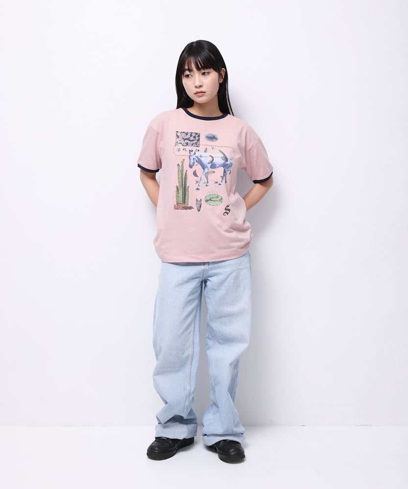 "HORSE" Yumi Matsushita 半袖T