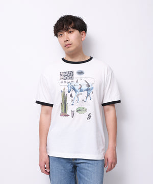 "HORSE" Yumi Matsushita 半袖T
