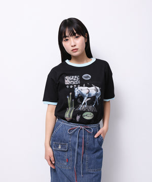 "HORSE" Yumi Matsushita 半袖T