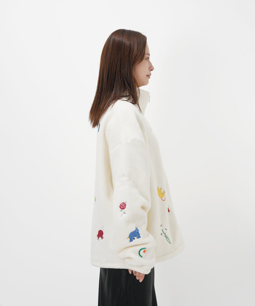 "CAT"＆"DOG" Kana Akiyama ボアジャケット