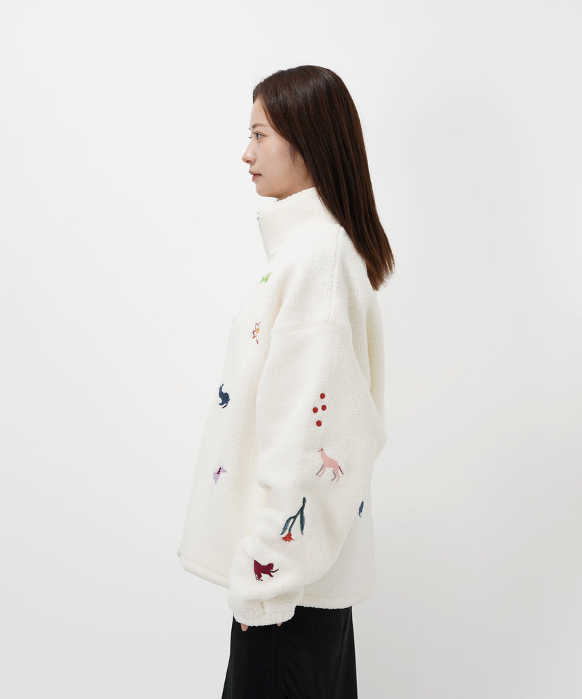 "CAT"＆"DOG" Kana Akiyama ボアジャケット