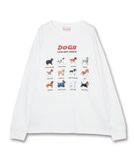 【完全受注生産】""CAT"＆"DOG" Hirochika Machida 天竺ロンT 復刻