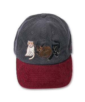 "CAT"＆"DOG" norahi キャップ(CAT)