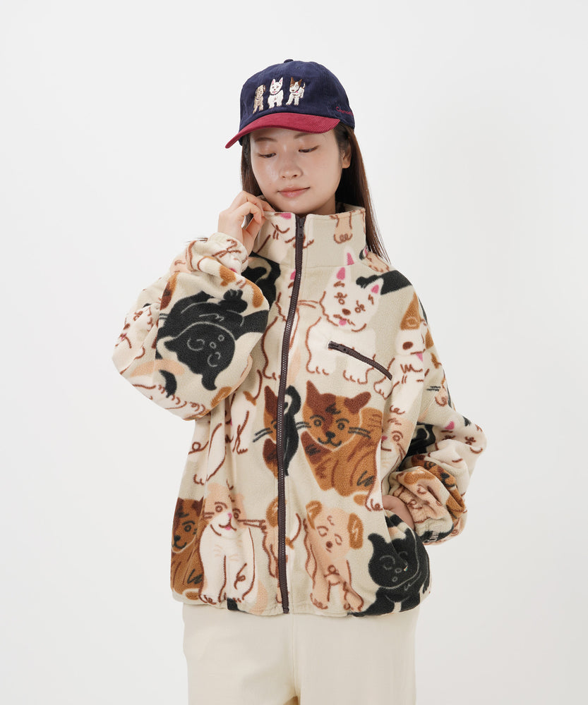 "CAT"＆"DOG" norahi キャップ(DOG)