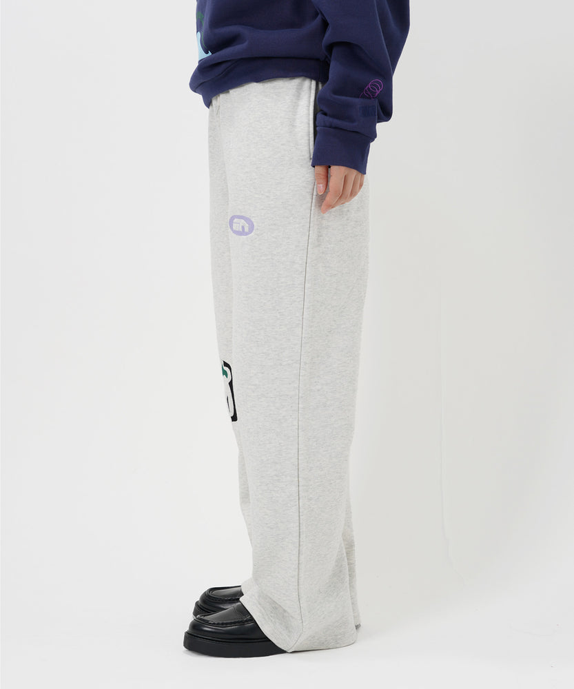 "CAT"＆"DOG" Hiroki Nishiyama 裏起毛スウェットパンツ