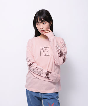 "HORSE" norahi 天竺ロンT