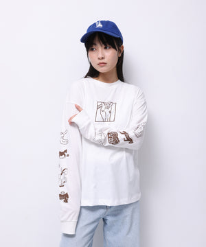 "HORSE" norahi 天竺ロンT