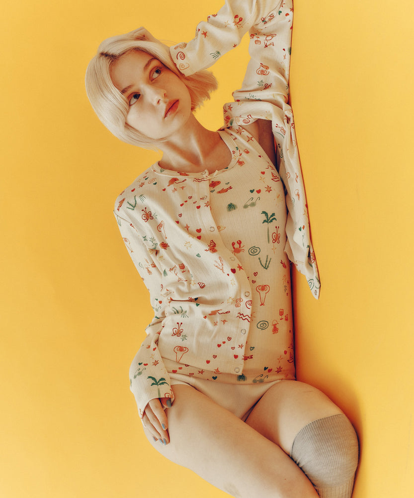 〈先行受注〉"SEA" Aimi Odawara 針抜きタンクトップ