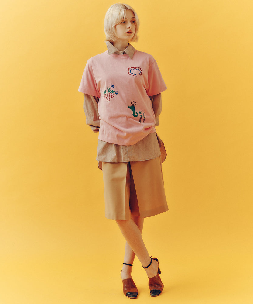 〈先行受注〉"SEA" Midori Nakajima 半袖T