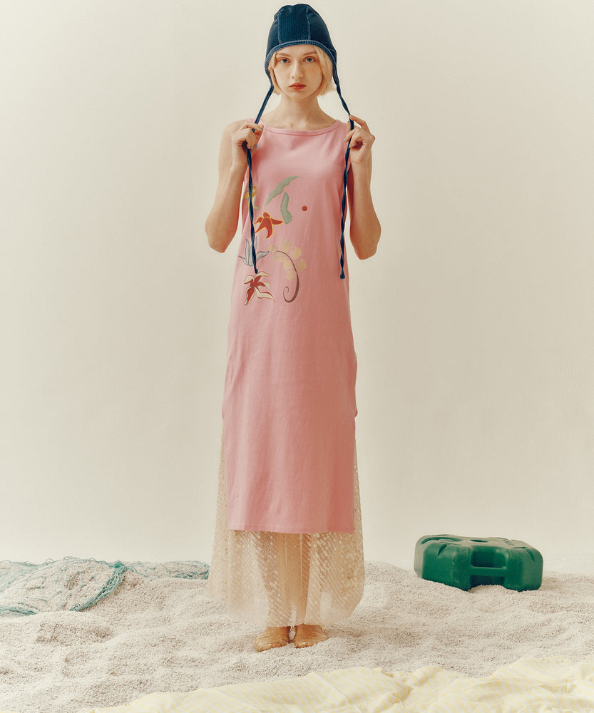 〈先行受注〉"SEA" Kana Akiyama タンクトップワンピース