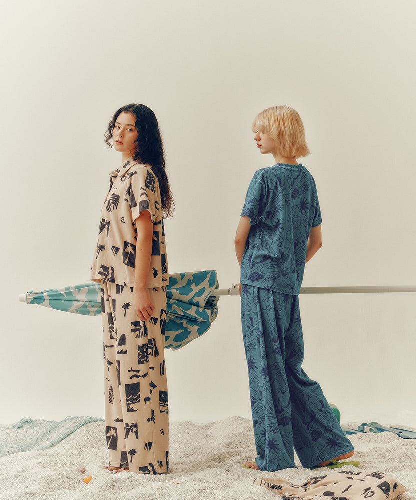 〈先行受注〉"SEA" Yuta Mihira パイル半袖シャツ