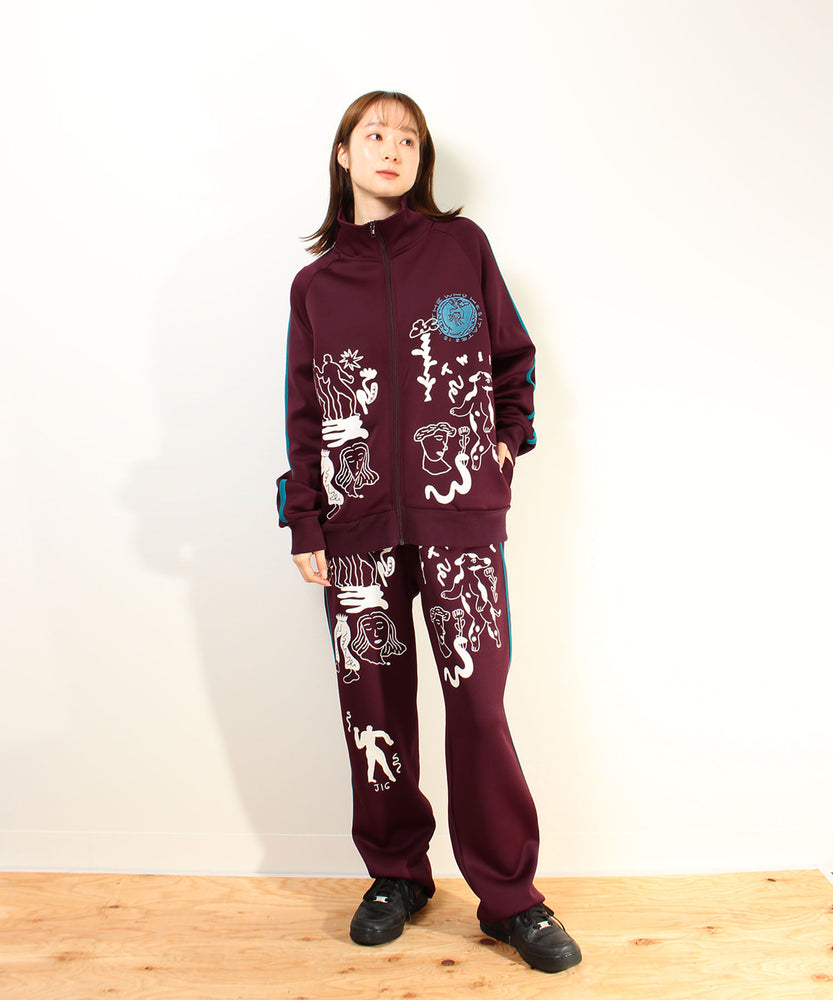 "SPORTS" norahi ジャージトラックパンツ