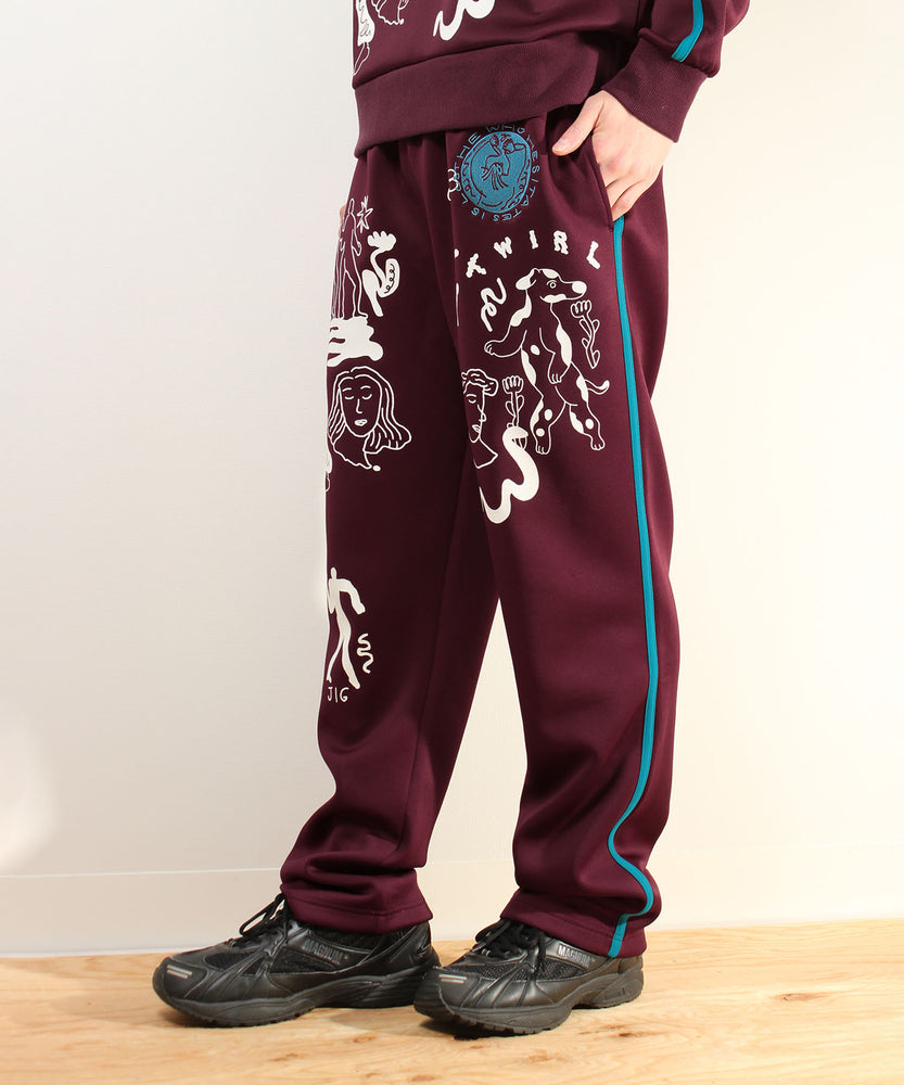 "SPORTS" norahi ジャージトラックパンツ