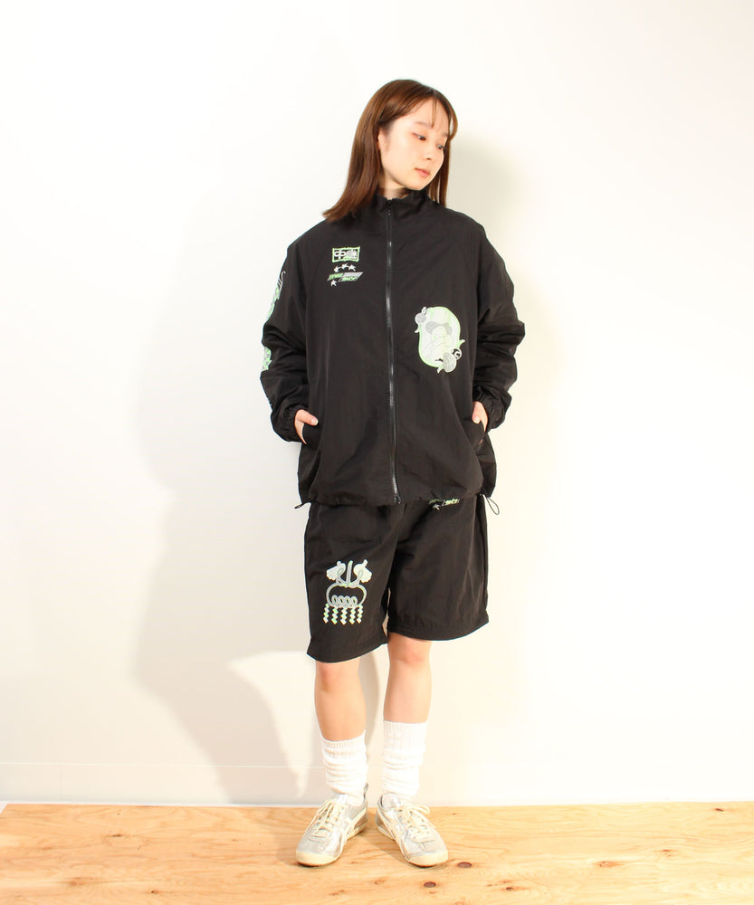 "SPORTS" Nori Okawa 2WAY ナイロンパンツ