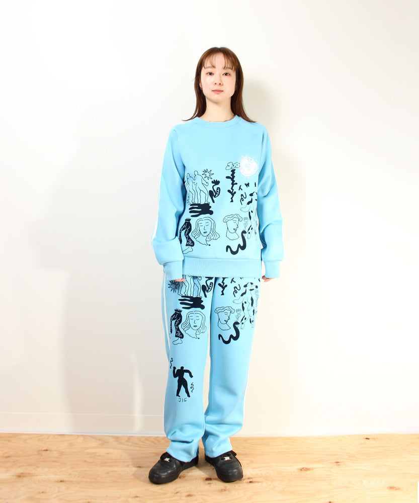 "SPORTS" norahi ジャージトラックパンツ