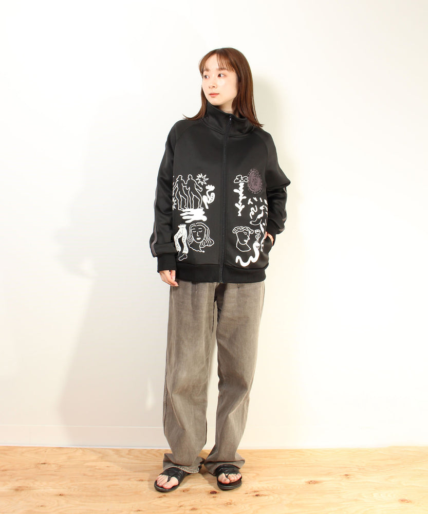 "SPORTS" norahi ジャージトラックジャケット