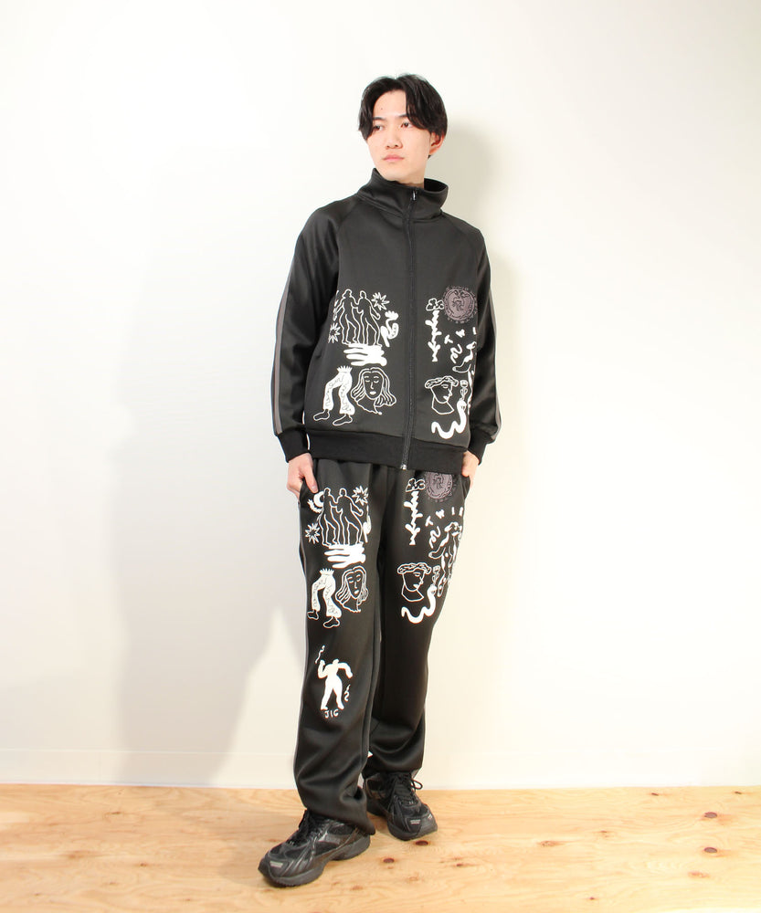 "SPORTS" norahi ジャージトラックパンツ