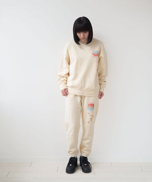 "NATURE" UESATSU 裏起毛クルースウェット