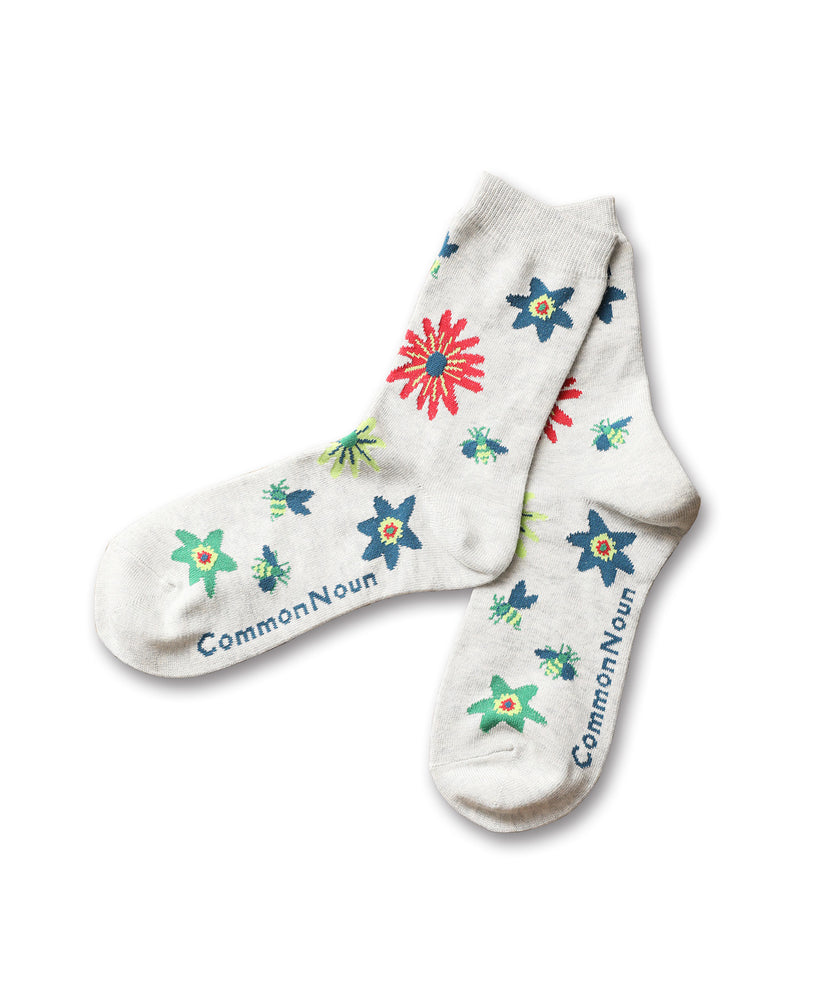 "FLOWER" Shiomi Wada Socks
